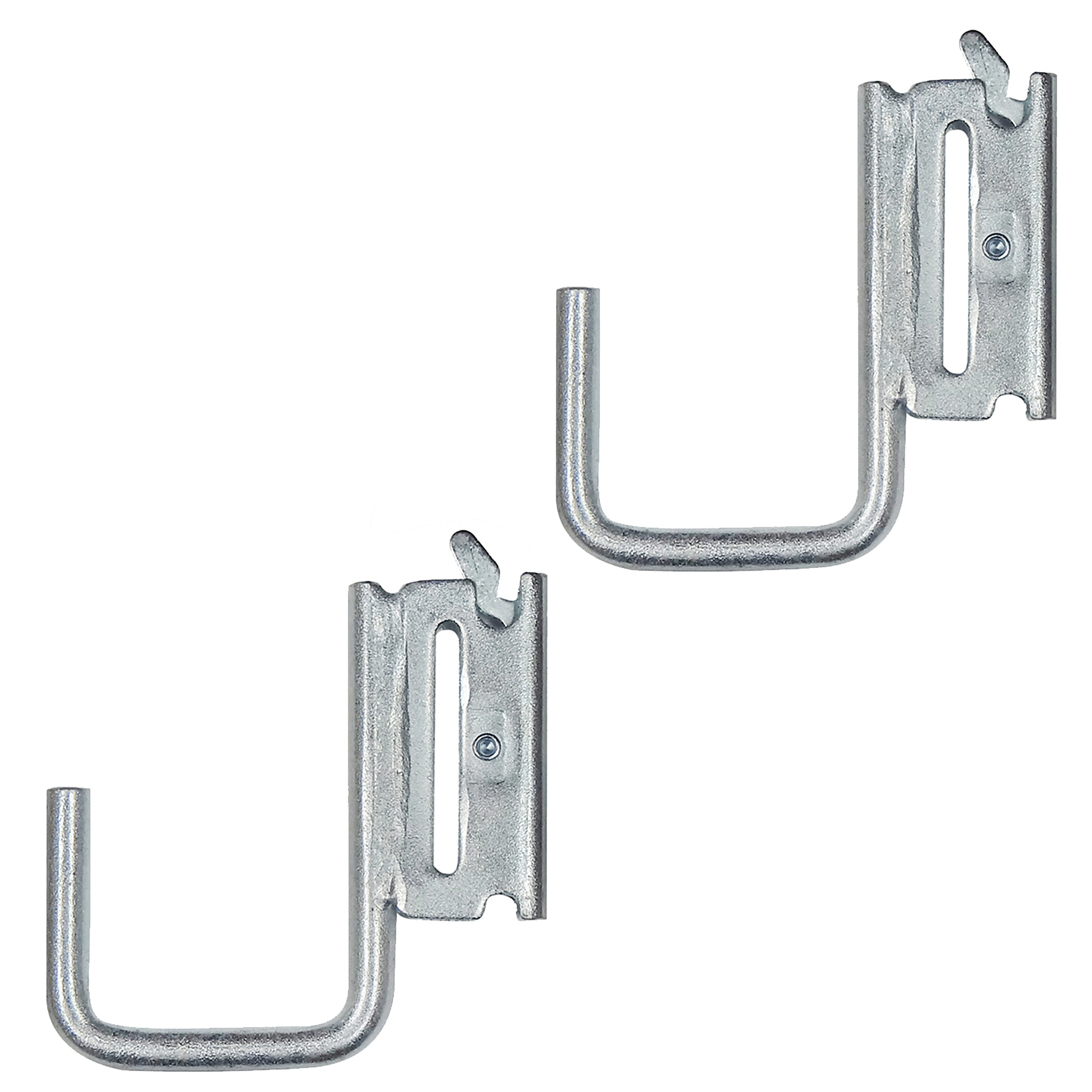 Snap-Loc E-Track J-Hook Hanger - 2in., Steel, 233-Lb. Working Load, 2 Pk, Model# SLAEJH2I2